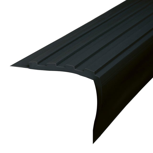 CANTONERA ADHESIVA CAUCHO NEGRO 60X35MM 1.5M
