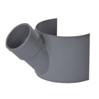 INJERTO CLIP 45º Ø110X50MM PVC - 1