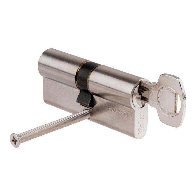 CILINDRO BOMBIN 30 X 40  MM. SERRETA LEVA 15  MM. NIQUEL YL5 YALE