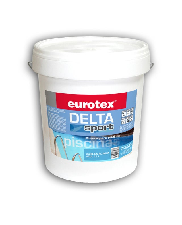 PINTURA PISCINAS ACRILICA DELTA 15L AZUL