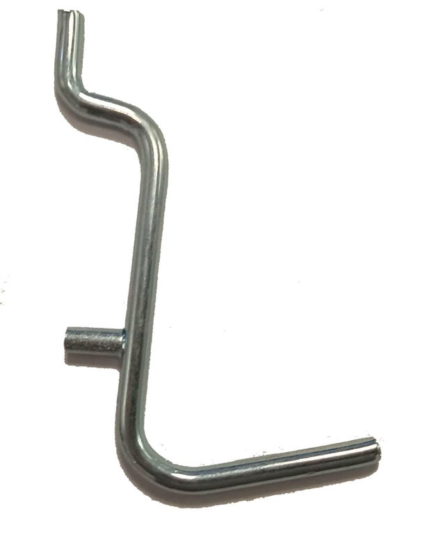 GANCHO PORTAHERRAMIENTA ÁNGULO RECTO PARA COLGAR EN TECHO O PARED METÁLICO 25MM 8UDS