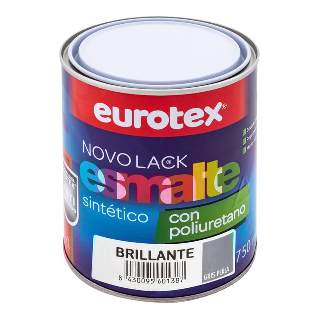 ESMALTE SINTÉTICO BRILLANTE NOVOLACK 750ML GRIS PERLA