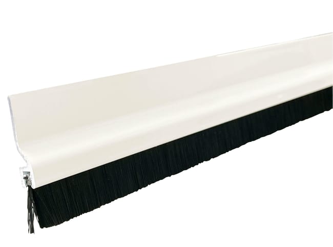 BURLETE AUTOADHESIVO PUERTA BLANCA 92CM ALUMINIO EXTERIOR BURCASA - 1