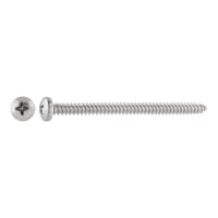 TORNILLOS PARA METAL ROSCA CHAPA INOX 4,8X70MM. 100UDS - 1
