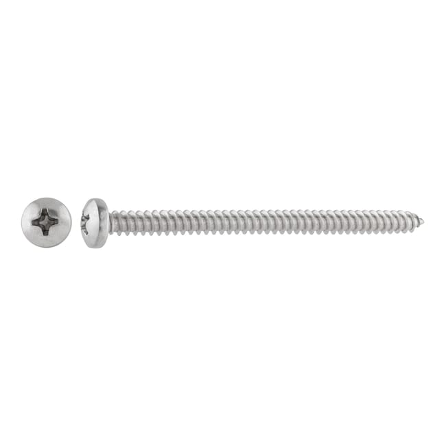 TORNILLOS PARA METAL ROSCA CHAPA INOX 4,8X70MM. 100UDS - 1