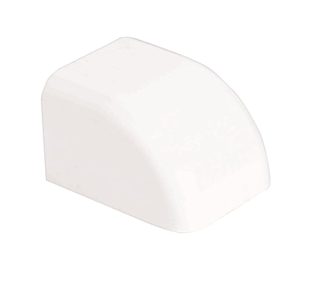 TAPON FINAL CANAL CLIMA 65X50MM BLANCO