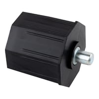 CONTERA PVC CON ESPIGA PARA EJE DE PERSIANA DE  60  MM - 1