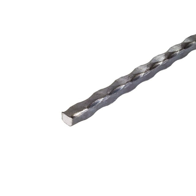 BARRA DE HIERRO FORJADO MARTILLADA  14X14MM 3M