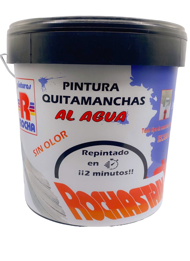 PINTURA QUITAMANCHAS AL AGUA 22KG BLANCO