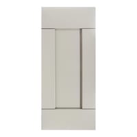 KIT 4 FRENTES DE CAJÓN PARA MUEBLE DE COCINA MENORCA GRIS CLARO MATE SUPERPAN 80X40CM - 1