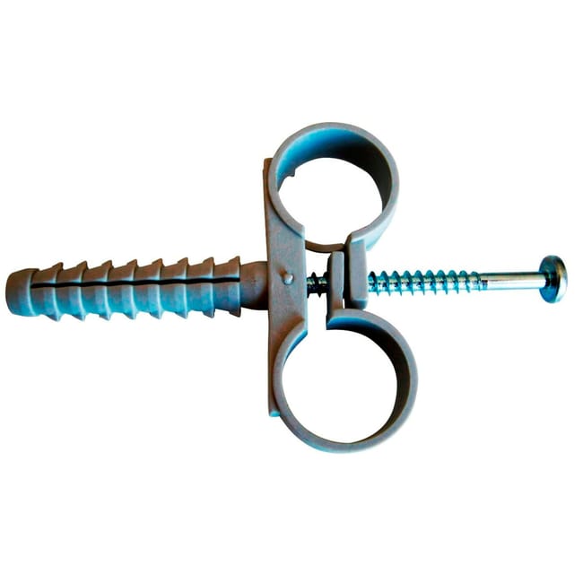 ABRAZADERA DOBLE HYDRACTN 20MM 50 UNIDADES - 1