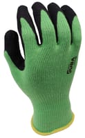 GUANTES DE POLYESTER / ALGODÓN LATEX RUGOSO JUBA H1222V T9 - 1
