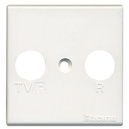 TOMA FRONTAL TV-R ANCHO MATIX BLANCO