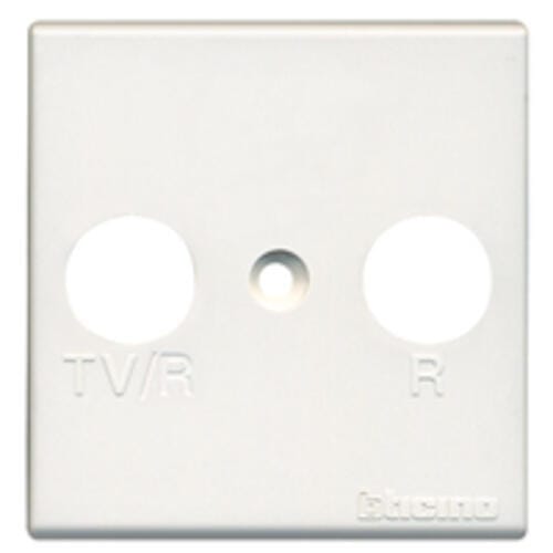 TOMA FRONTAL TV-R ANCHO MATIX BLANCO - 1