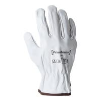 GUANTE CUERO FLOR  BLANCO TALLA 8 JUBA  BNPS1LT  - 1