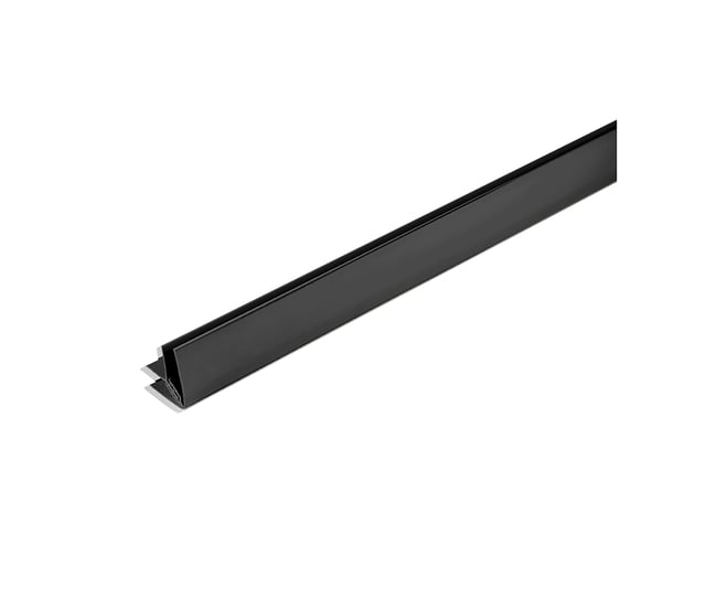 PERFIL PVC GUARDAVIVOS/RINCONERA CLIPABLE GRIS