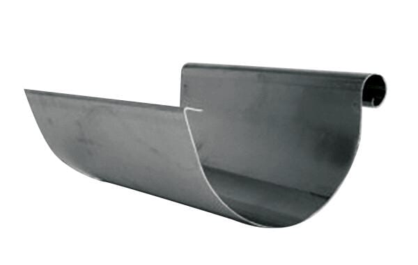 CANALÓN EVACUACIÓN PLUVIALES METÁLICO ZINC-TITANIO 3M - 1