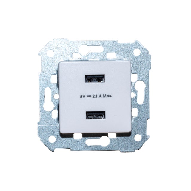 TOMA USB SERIE SIMON 27 BLANCO
