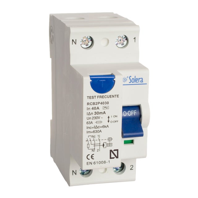 DIFERENCIAL 2P 40A 30MA SOLERA