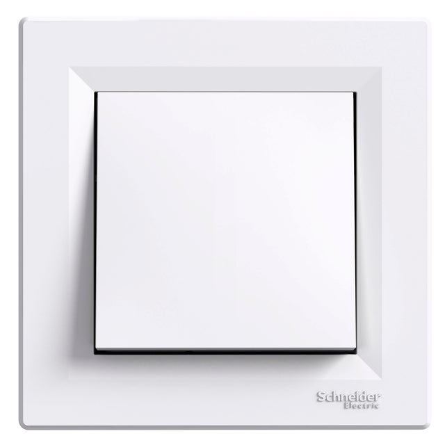 5 CONMUTADORES MONOBLOCK SERIE ASFORA BLANCO