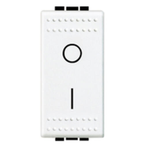 INTERRUPTOR BIPOLAR ESTRECHO SERIE LIVING BLANCO