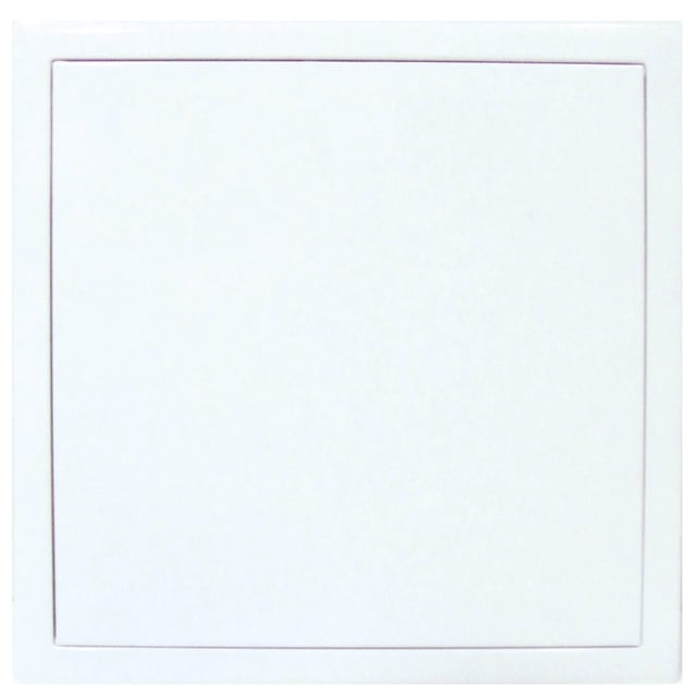 TRAMPILLA METÁLICA BLANCA CLIC 30X30 CM