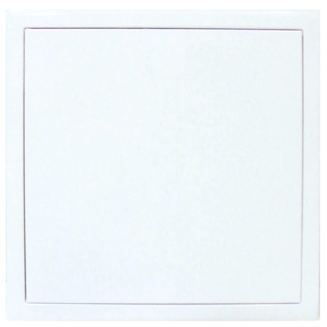 TRAMPILLA METÁLICA BLANCA CLIC 60X60 CM - 1