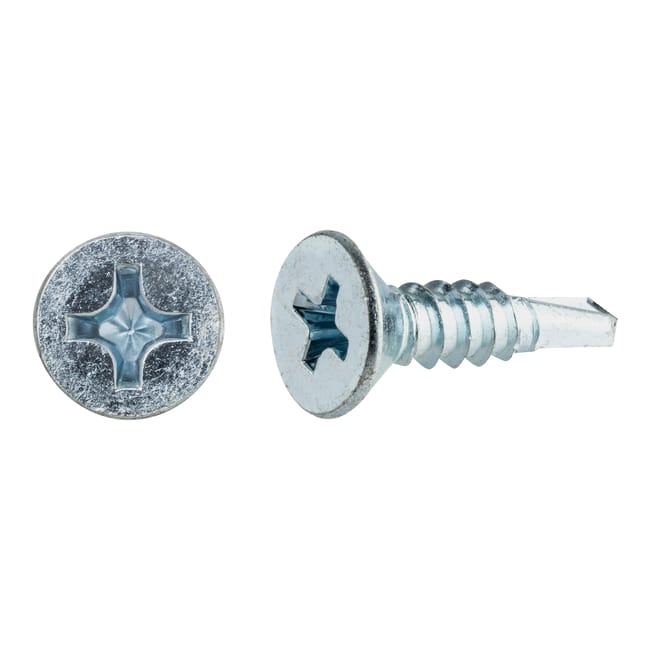 TORNILLOS ROSCA CHAPA PARA METAL CINCADOS 4,8X19MM. 250UDS - 1