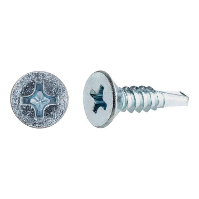 TORNILLOS ROSCA CHAPA PARA METAL CINCADOS 4,8X19MM. 250UDS