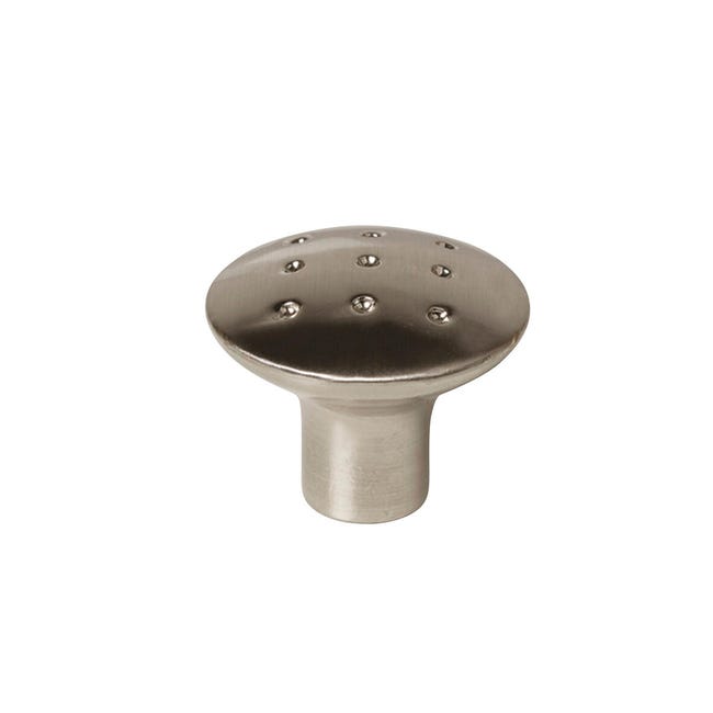 POMO MUEBLE METAL ZAMAK GRIS 1UD - 1