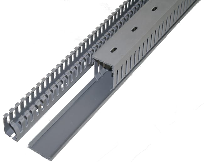 CANALETA RANURADA GRIS 25X40MM 2M - 1