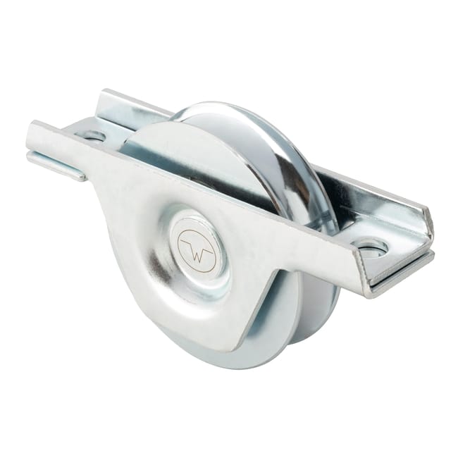 RUEDA SOPORTE INTERNO  80MM. ENCASTRAR PARA PERFIL U 16 MM PUERTA CORREDERA  - 1