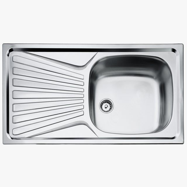 FREGADERO DE COCINA 1 SENO + ESCURRIDOR TEKA CUADRADO 78 X 43,5 X 14,6 CM