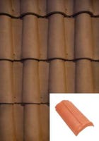 CABALLETE PARA TEJA CERÁMICA MIXTA MARRÓN - 1