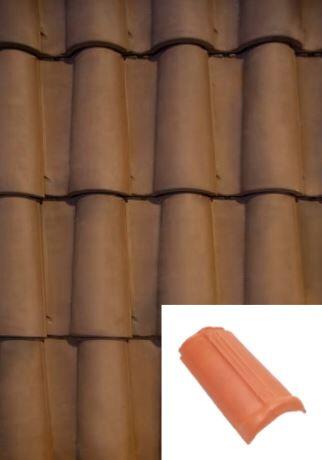 CABALLETE PARA TEJA CERÁMICA MIXTA MARRÓN - 1