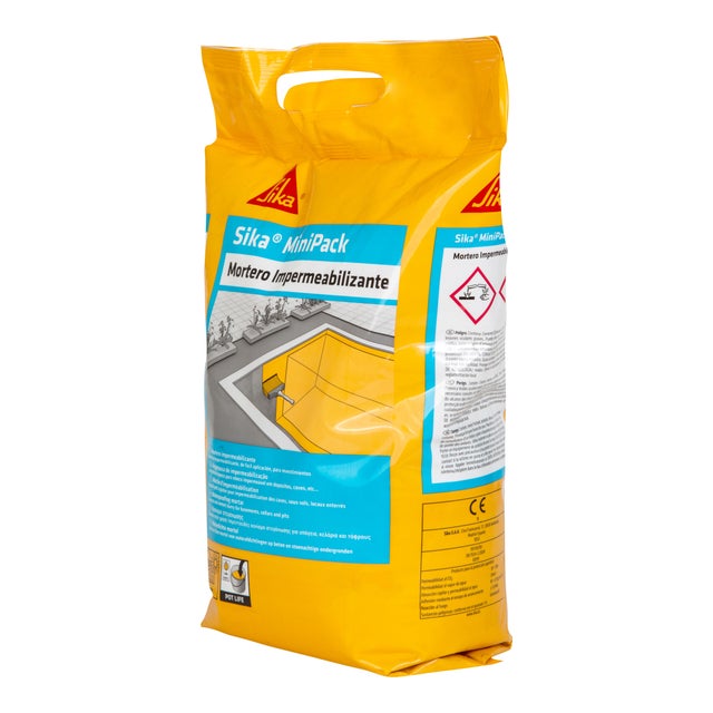 MORTERO IMPERMEABLE SIKA MINIPACK 5 KG