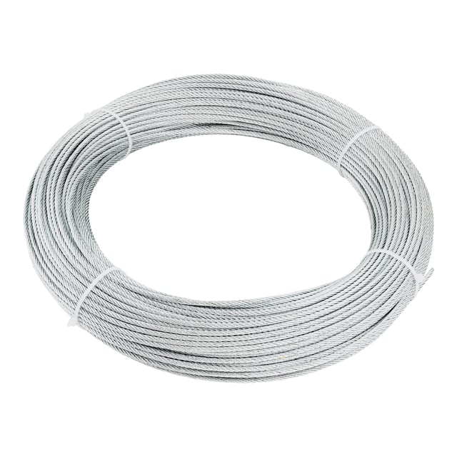 CABLE ACERO GALVANIZADO 6 X 7 + 1  3 MM CABLES Y ESLINGAS. 100 M
