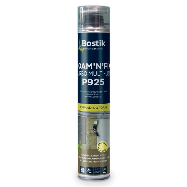 ESPUMA DE POLIURETANO ADHESIVA 750ML PISTOLA