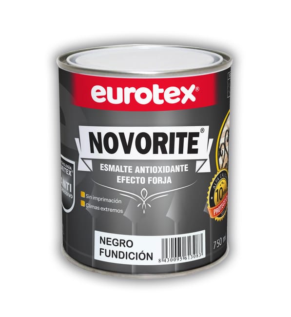 ESMALTE ANTIOXIDANTE FORJA NOVORITE 750ML NEGRO - 1