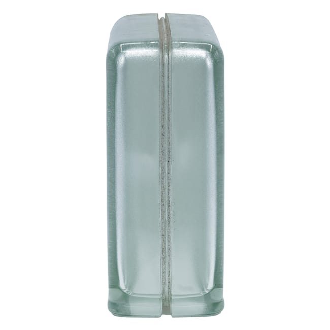 BLOQUE VIDRIO SATINADO 19X19X8CM - 1