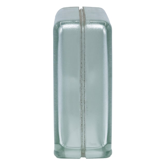 BLOQUE VIDRIO SATINADO 19X19X8CM