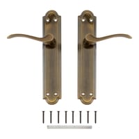 JUEGO DE MANILLA PLACA CON MULETILLA 47 MM BRONCE STANDARD - 1