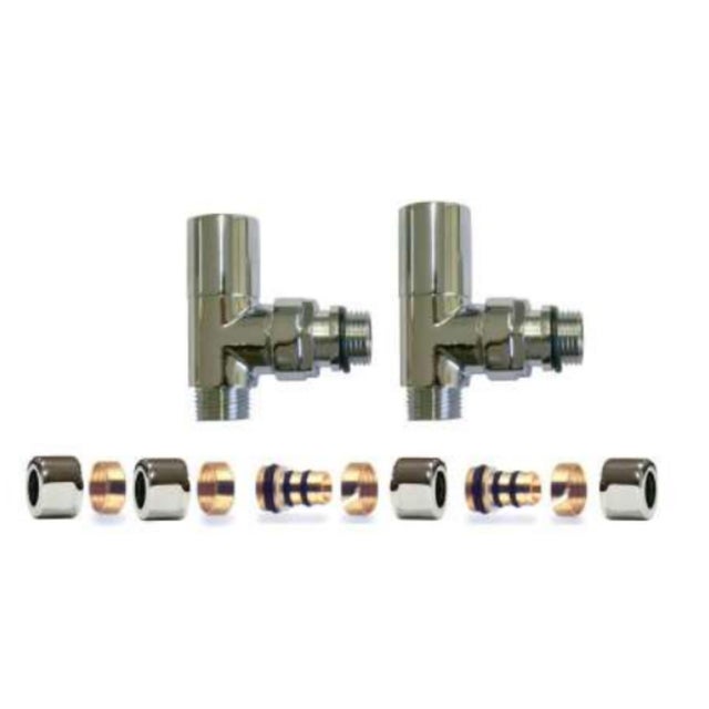 VÁLVULA+DETENTOR CROMADO  1/2