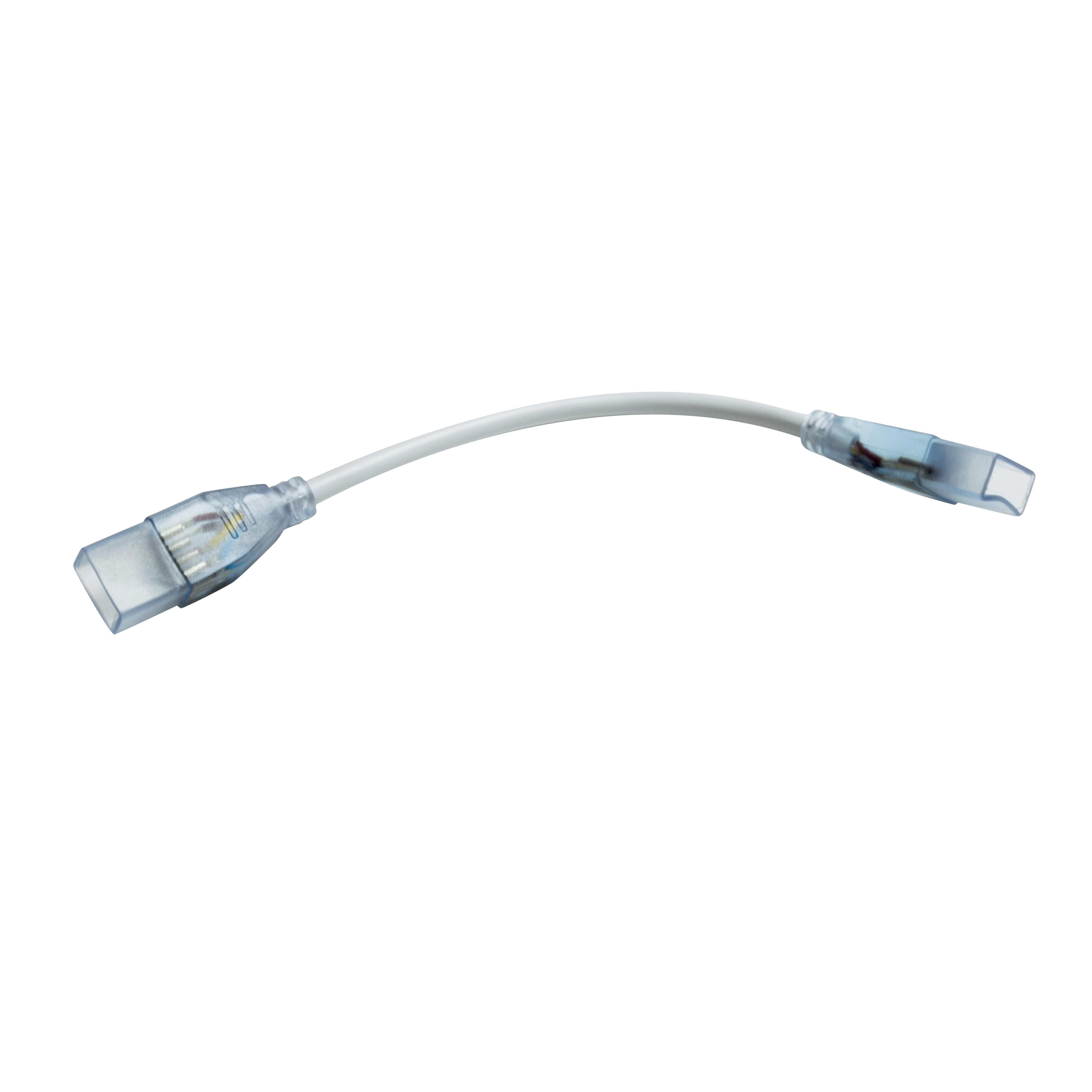 CONECTOR CON CABLE 2 VIAS TIRA LED CORTE 1M 230V IP65 - 2
