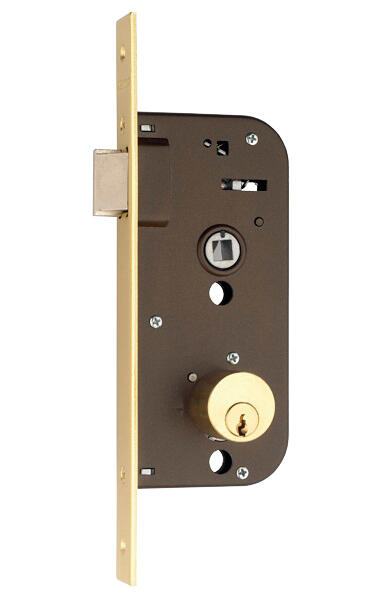 CERRADURA EMBUTIR PARA PORTERO AUTOMATICO 40 MM. 45E LATON YALE