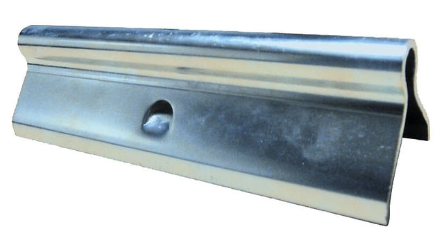 PERFIL CARRIL GUIA PUERTA CORREDERA U 20  MM EMPOTRAR 3 M