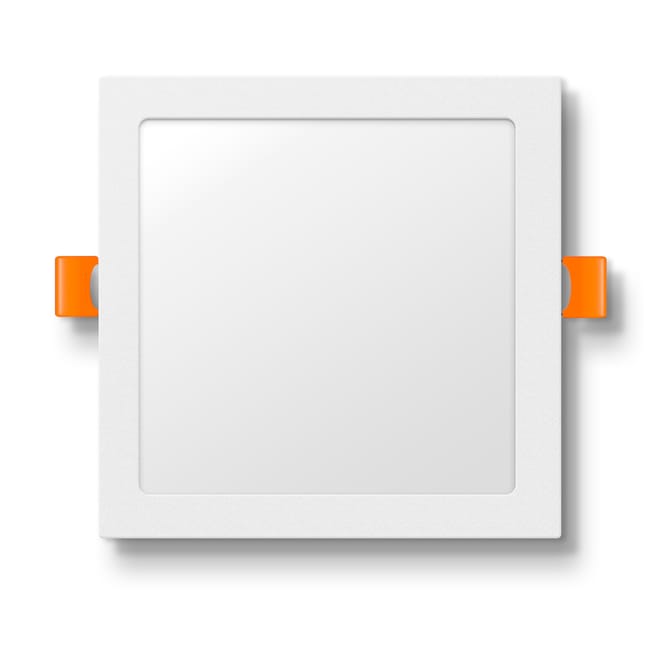 DOWNLIGHT LED EMPOTRAR CUADRADO BLANCO 30W LUZ CALIDA - 1