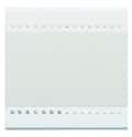 PULSADOR ANCHO SERIE LIVING BLANCO - 1