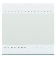 PULSADOR ANCHO SERIE LIVING BLANCO - 1