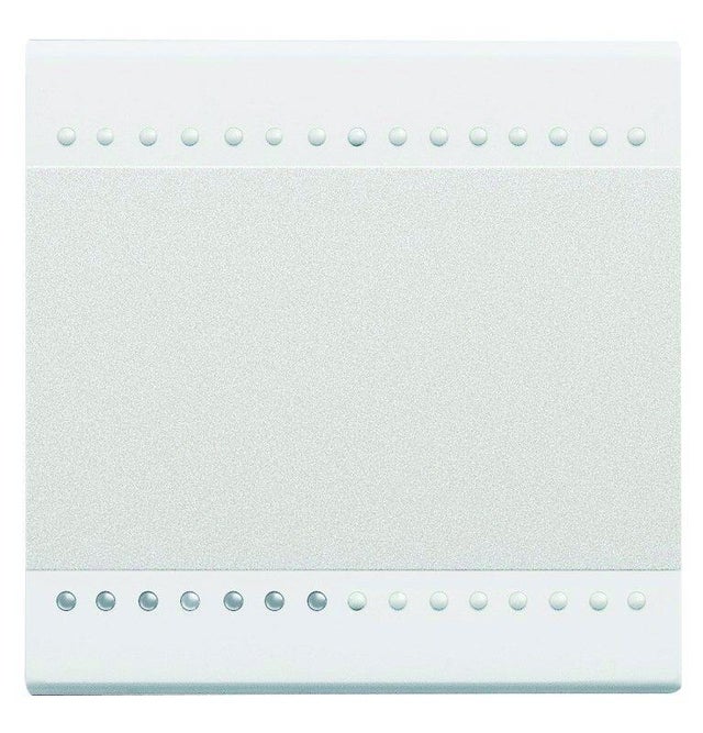 PULSADOR ANCHO SERIE LIVING BLANCO